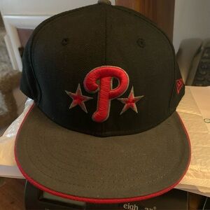 Black and Red Baseball Cap